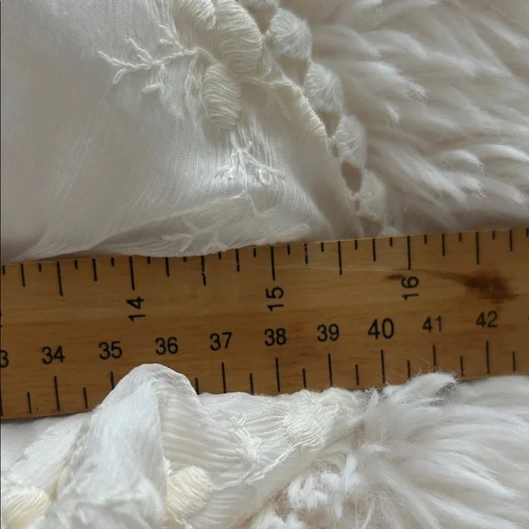 Zimmermann Ivory silk Lace Playsuit US6-8 backless design halter top neck *Flaws - Picture 9 of 16